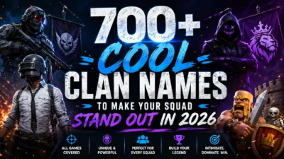 700+ Cool Clan Names to Make Your Squad Stand Out in 2026