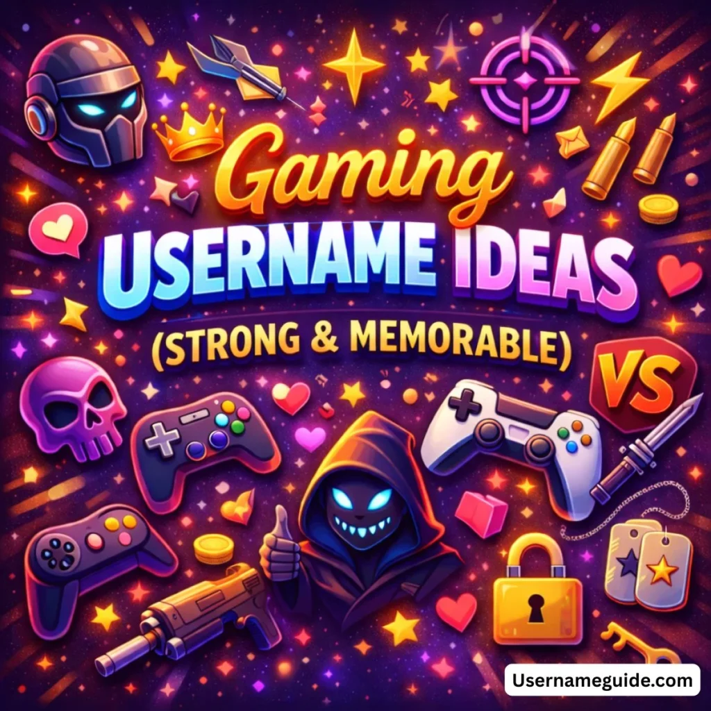Gaming Username Ideas (Strong & Memorable)