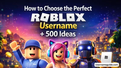 How to Choose the Perfect Roblox Username + 500 Ideas