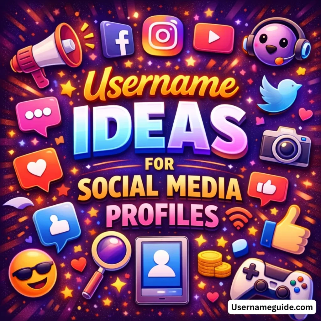 Username Ideas for Social Media Profiles