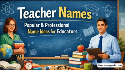 Teacher Names