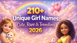 210+ Unique Girl Names Cute, Rare & Trending 2026