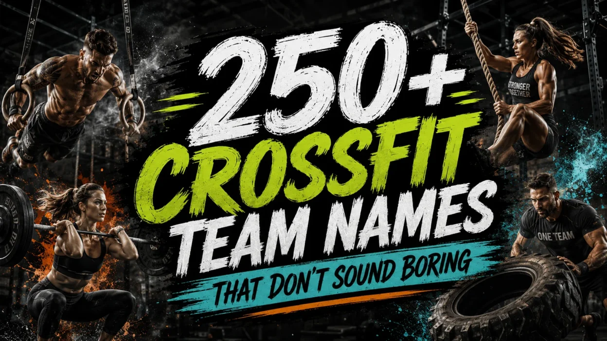 250+ CrossFit Team Names That Don’t Sound Boring