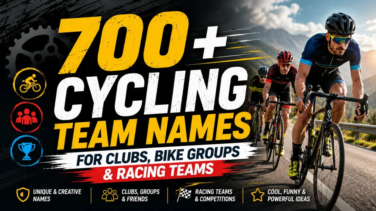 700+ Cycling Team Names for Clubs, Bike Groups & Racing Teams