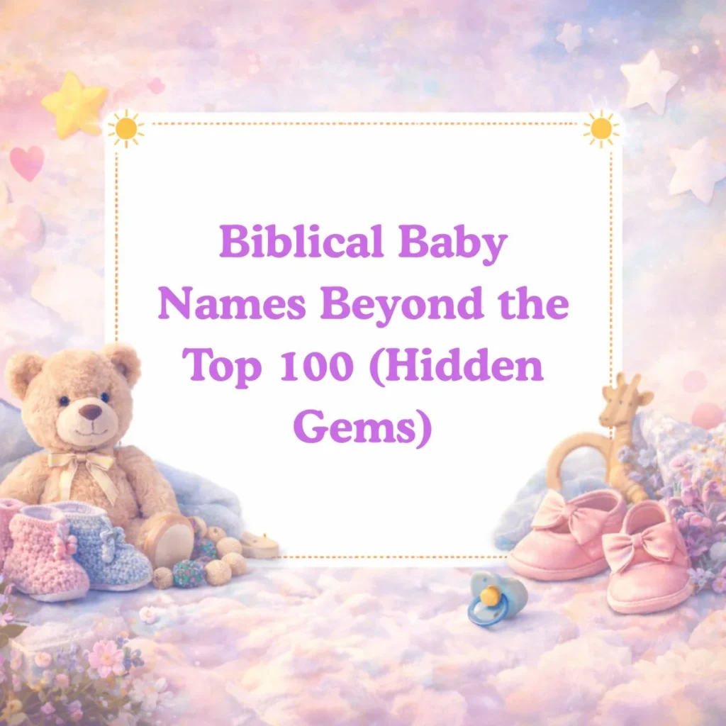 Biblical Baby Names Beyond the Top 100 (Hidden Gems)