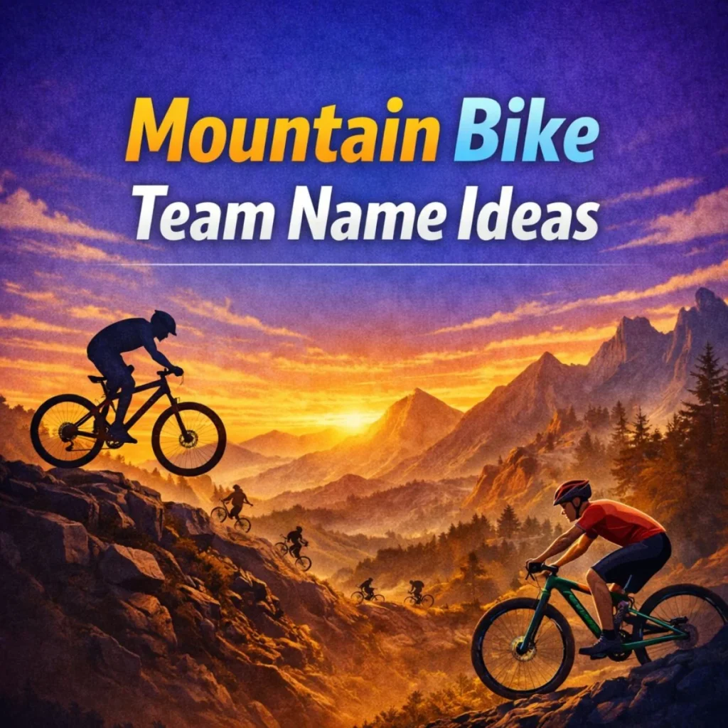 Mountain Bike Team Name Ideas