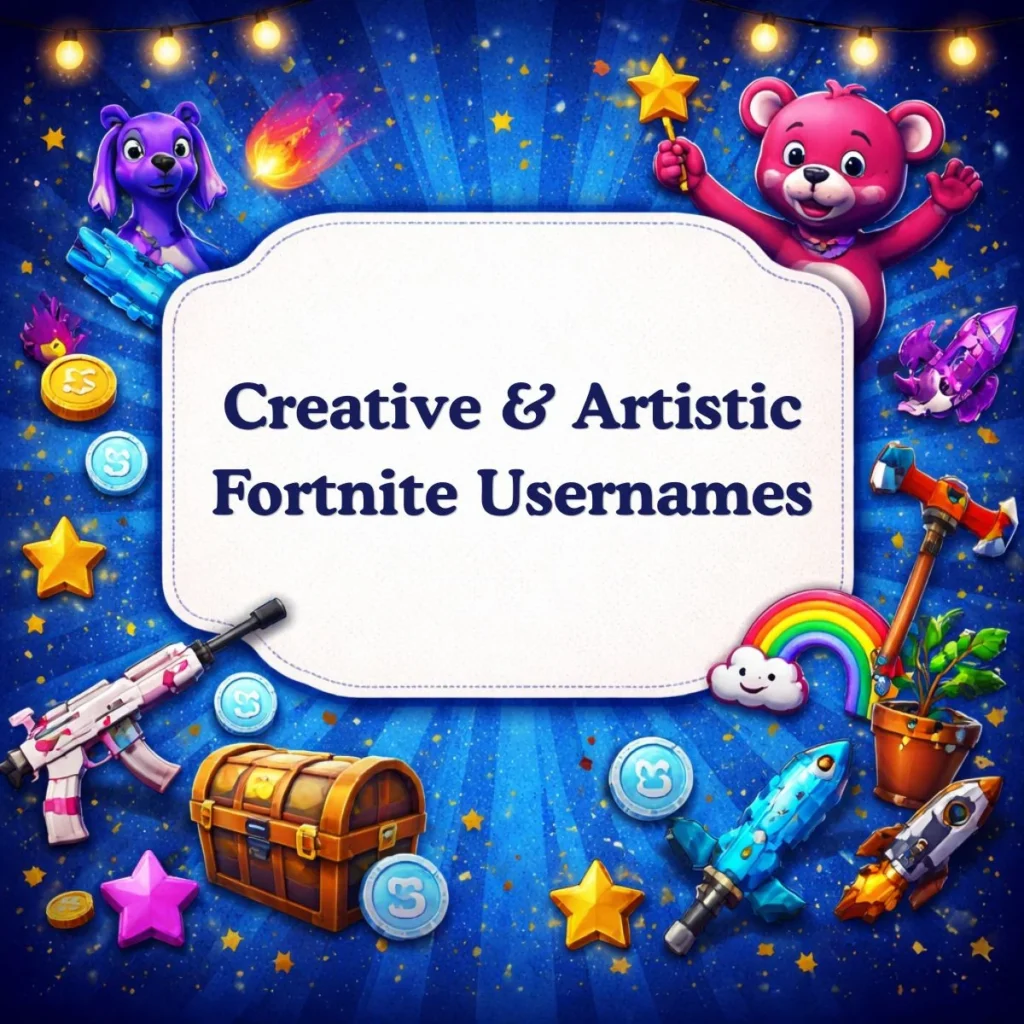 Creative & Artistic Fortnite Usernames