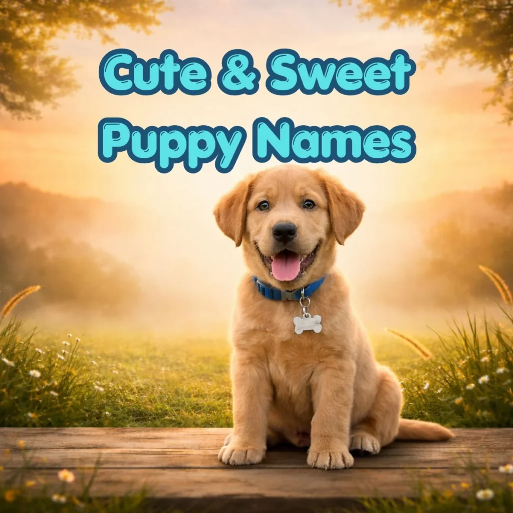 Cute & Sweet Puppy Names