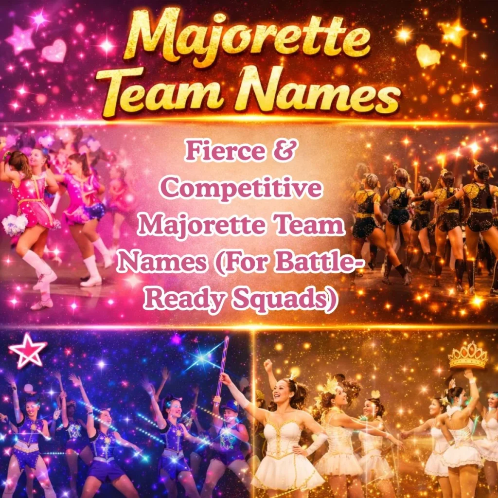 Fierce & Competitive Majorette Team Names (For Battle-Ready Squads)Fierce & Competitive Majorette Team Names (For Battle-Ready Squads)