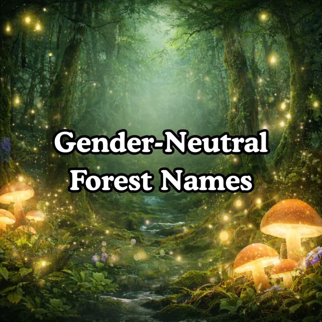 Gender-Neutral Forest Names