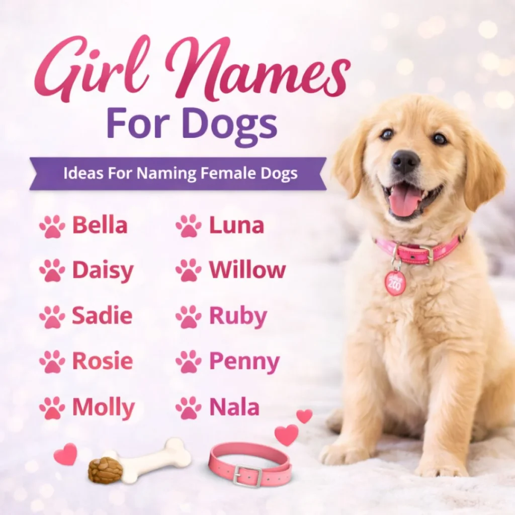 Girl Names For Dogs