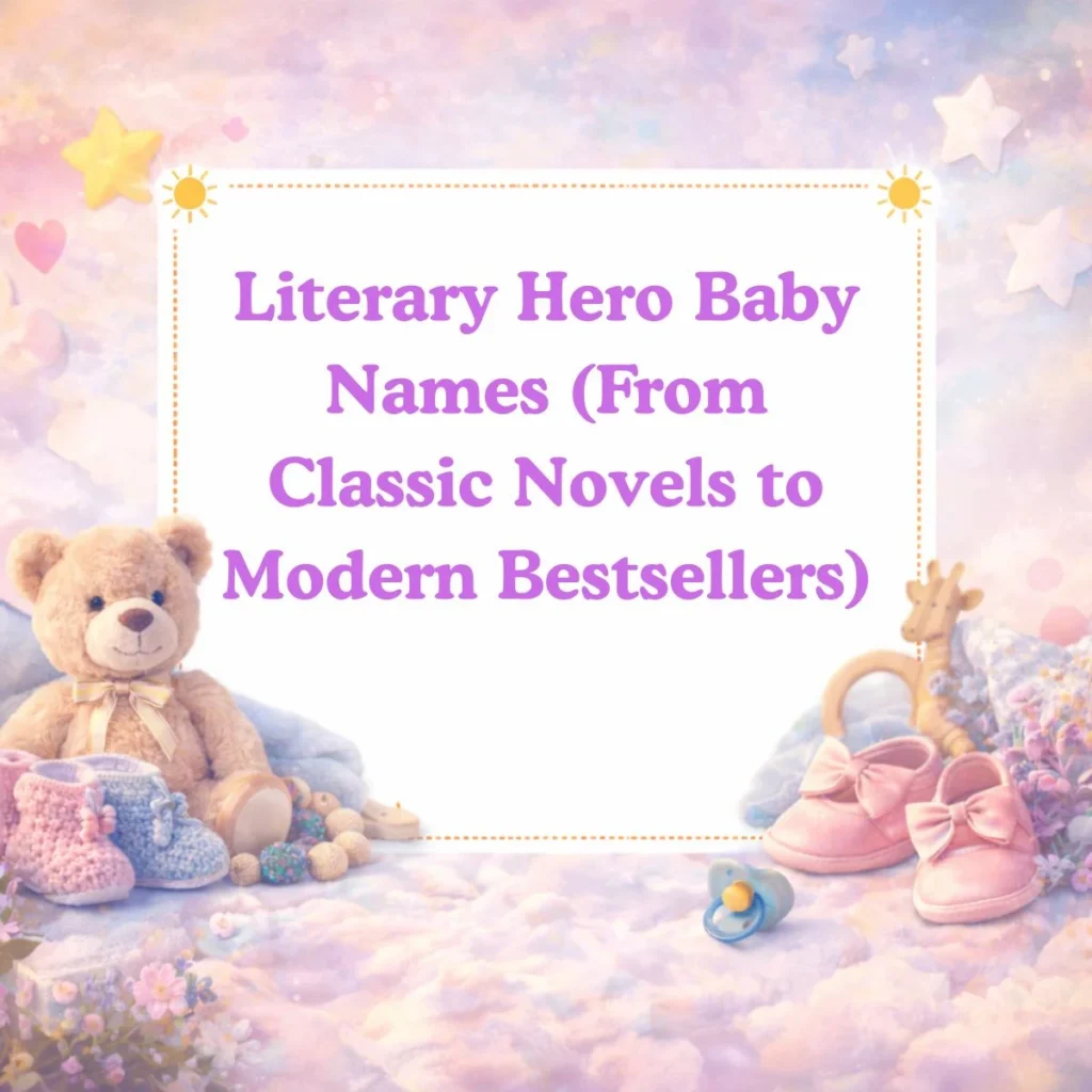 Literary Hero Baby Names (From Classic Novels to Modern Bestsellers)