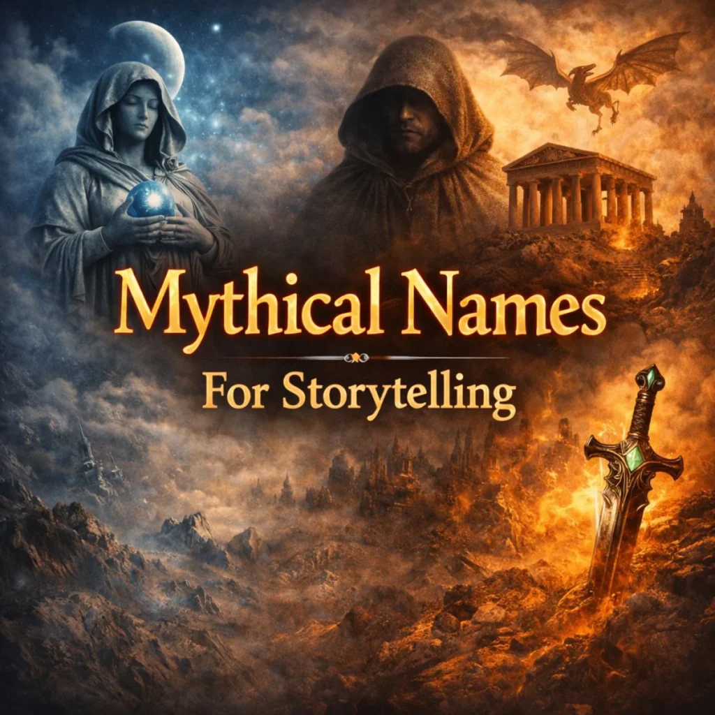 Mythical Names For Storytelling
