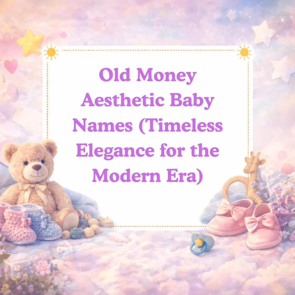 Old Money Aesthetic Baby Names (Timeless Elegance for the Modern Era)