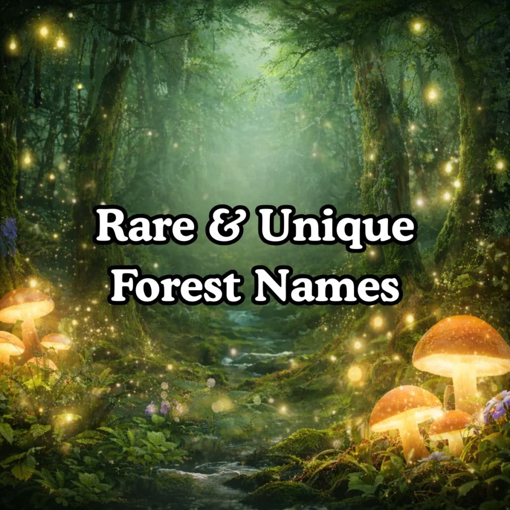 Rare & Unique Forest Names