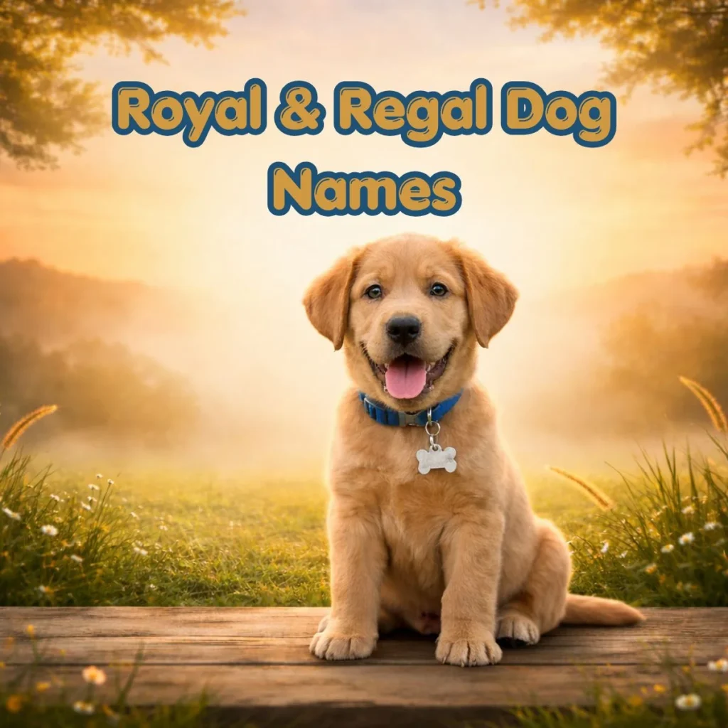 Royal & Regal Dog Names
