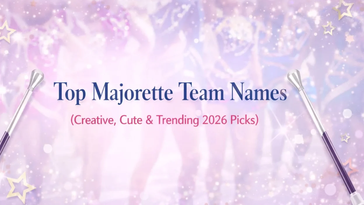 Top Majorette Team Names (Creative, Cute & Trending 2026 Picks)