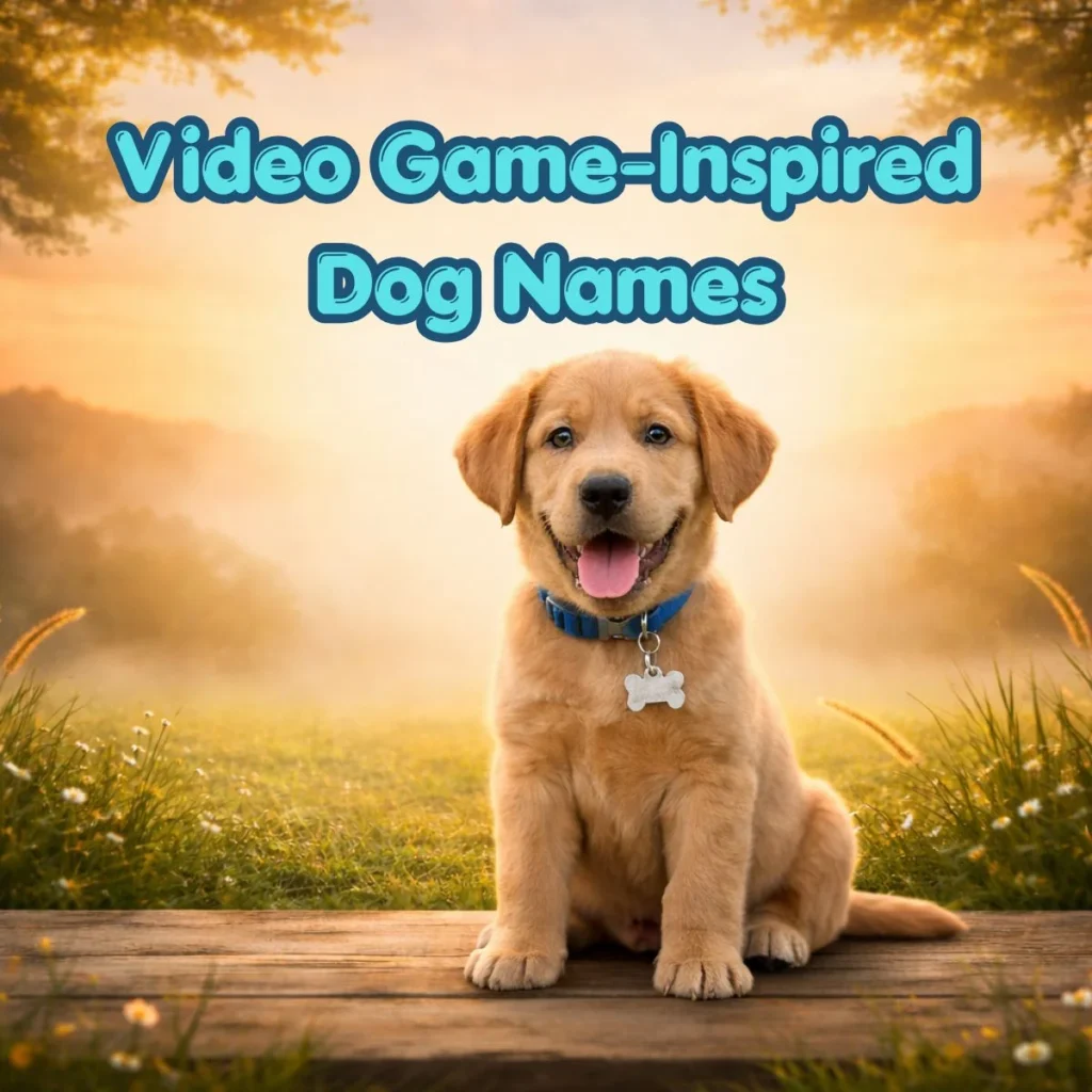 Video Game-Inspired Dog Names