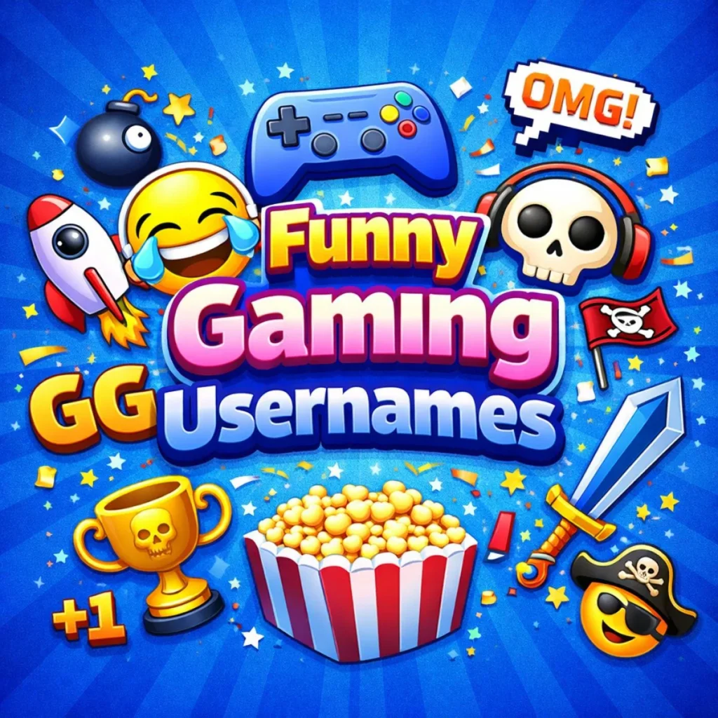 🎮 Funny Gaming Usernames