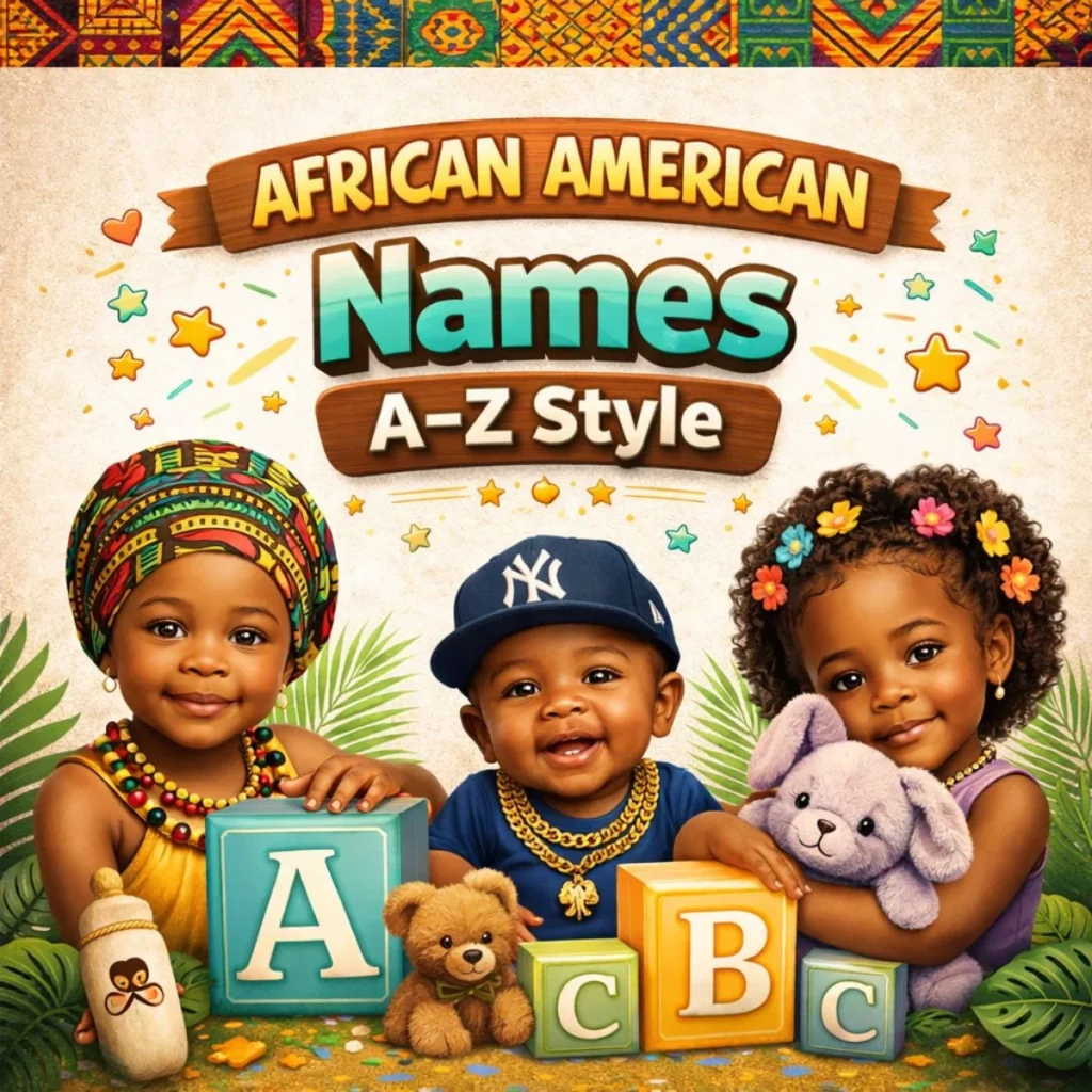 🔤 African American Names A–Z Style