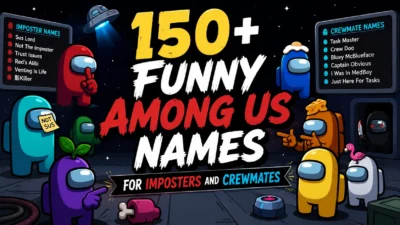 150+ Funny Among Us Names for Imposters and Crewmates