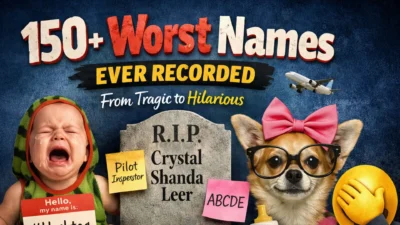 150+ Worst Names Ever Recorded From Tragic to Hilarious