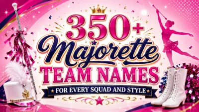 350+ Majorette Team Names for Every Squad and Style