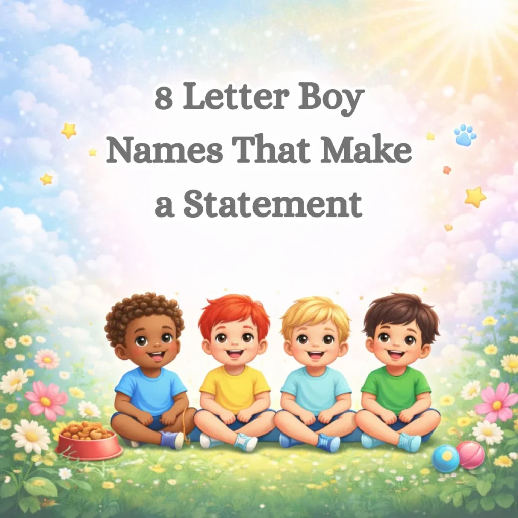 8 Letter Boy Names That Make a Statement