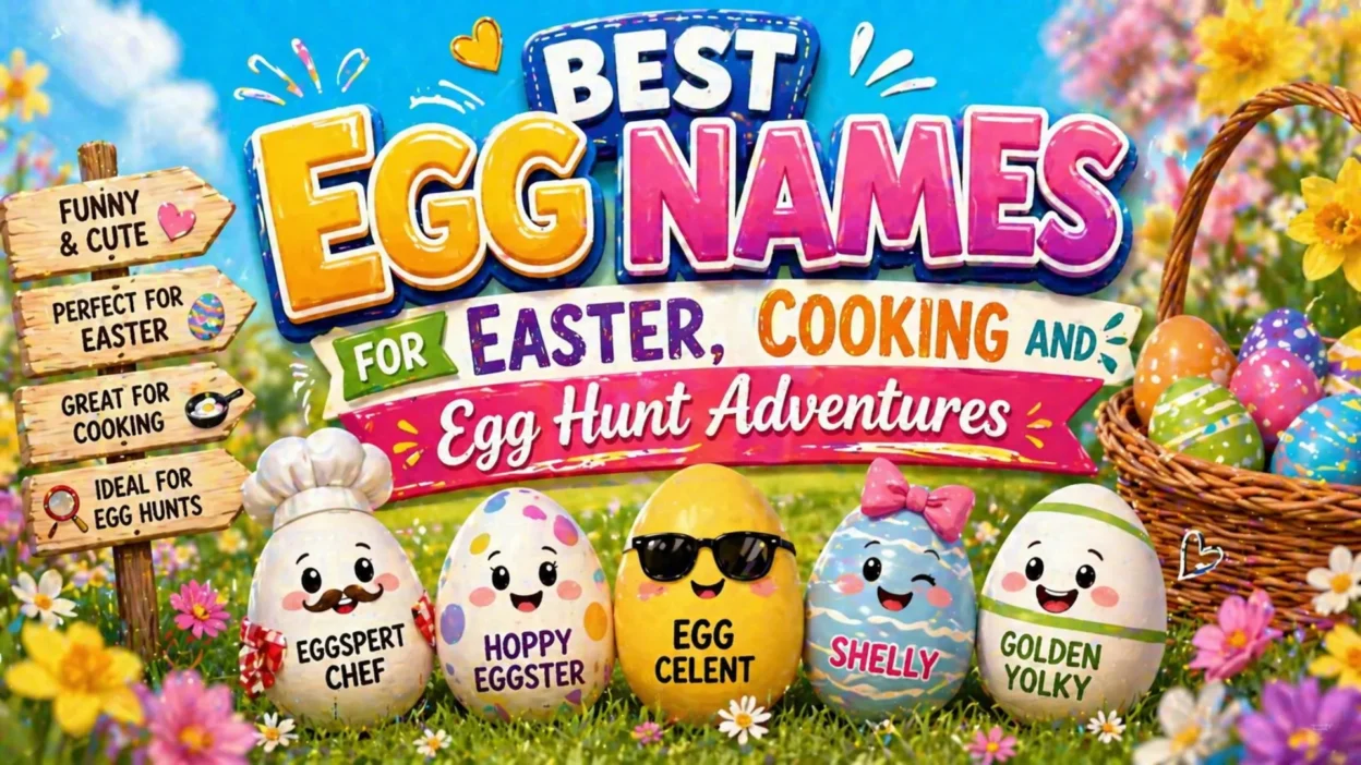Best Egg Names for Easter, Cooking and Egg Hunt Adventures