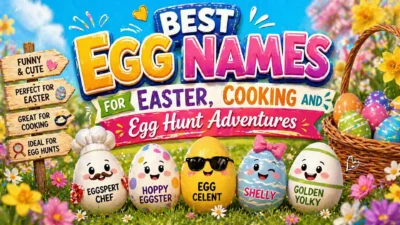 Best Egg Names for Easter, Cooking and Egg Hunt Adventures