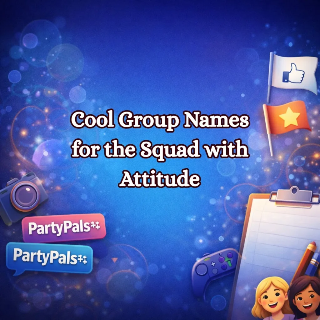 Cool Group Names for the Squad with Attitude