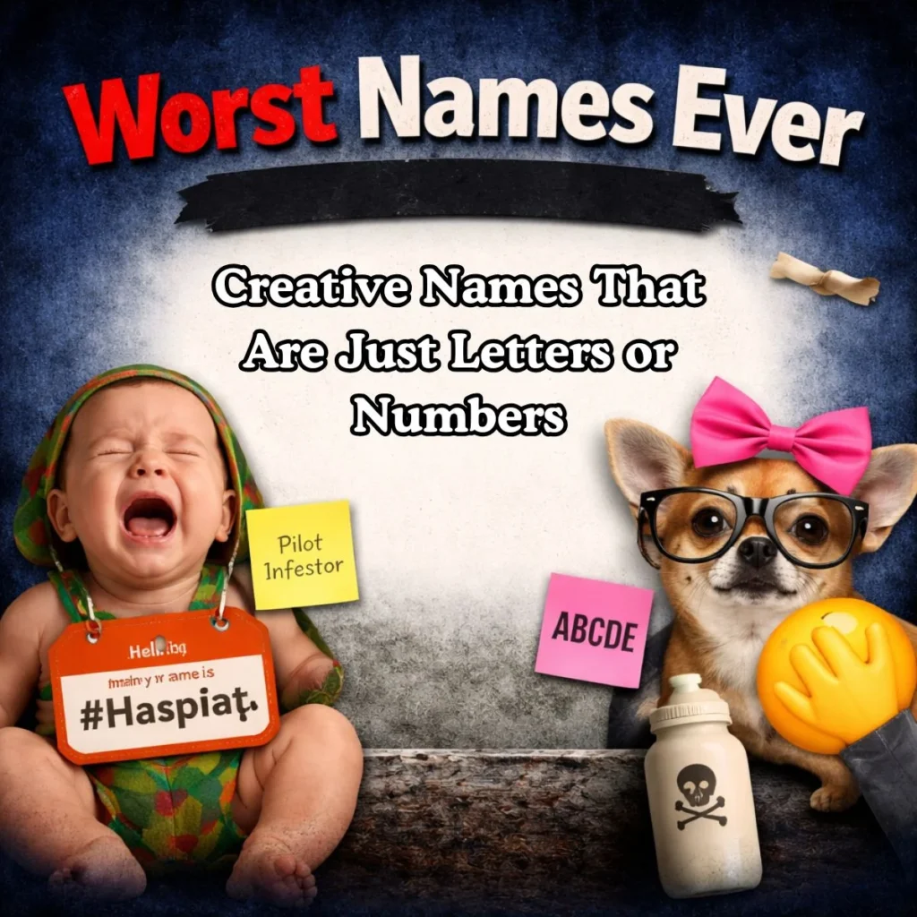 Creative Names That Are Just Letters or Numbers