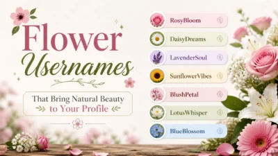 Flower Usernames That Bring Natural Beauty to Your Profile