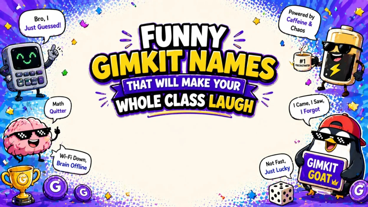 Funny Gimkit Names That Will Make Your Whole Class Laugh