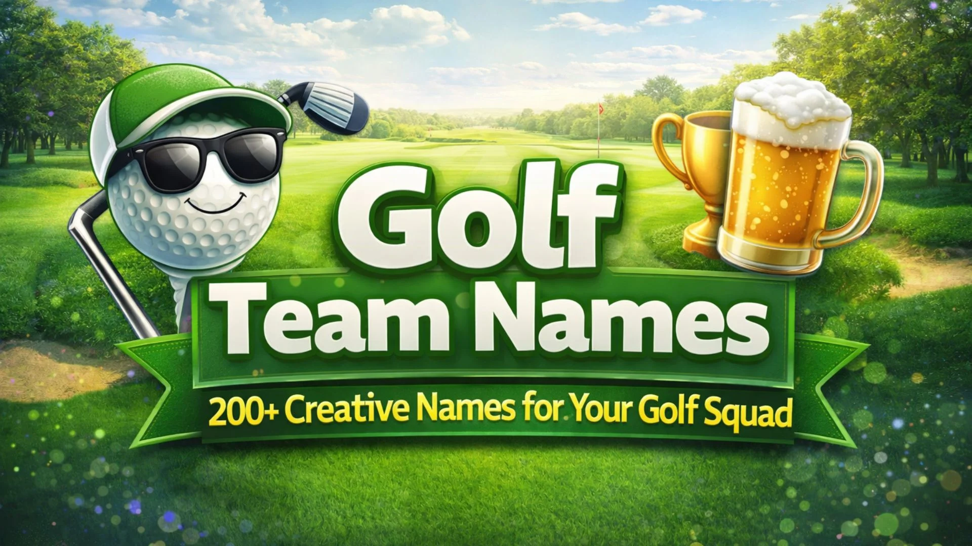Golf Course Fun Names Golf Team Names: 200+ Creative Names for Your Golf Squad