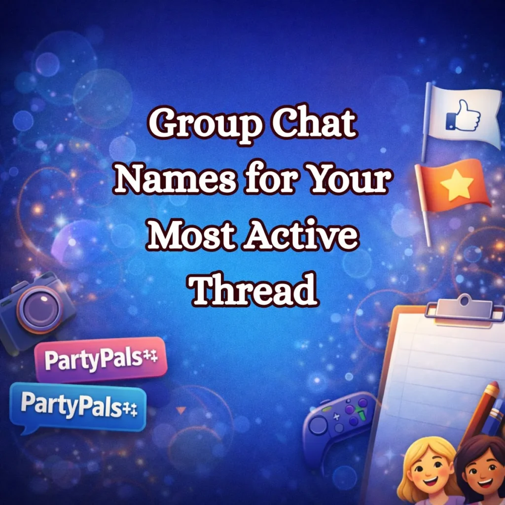 Group Chat Names for Your Most Active Thread