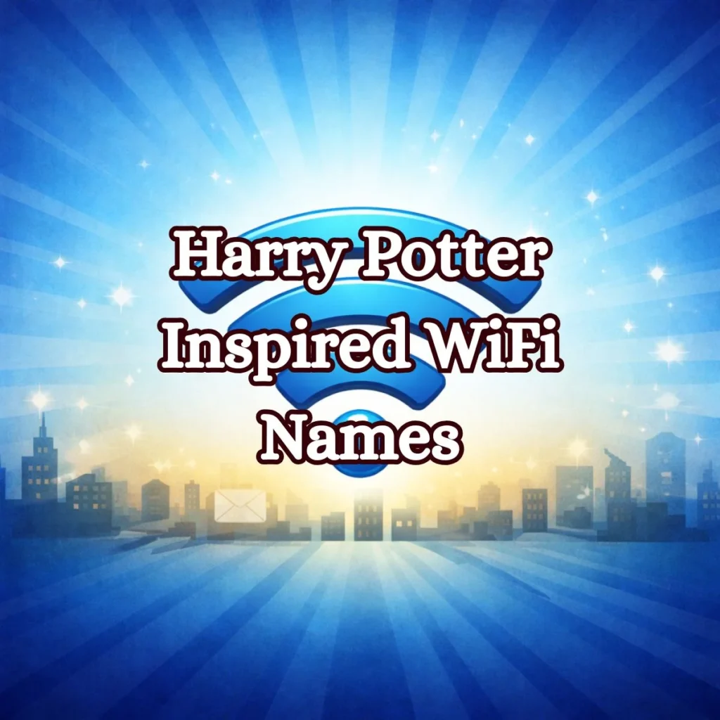 Harry Potter Inspired WiFi Names