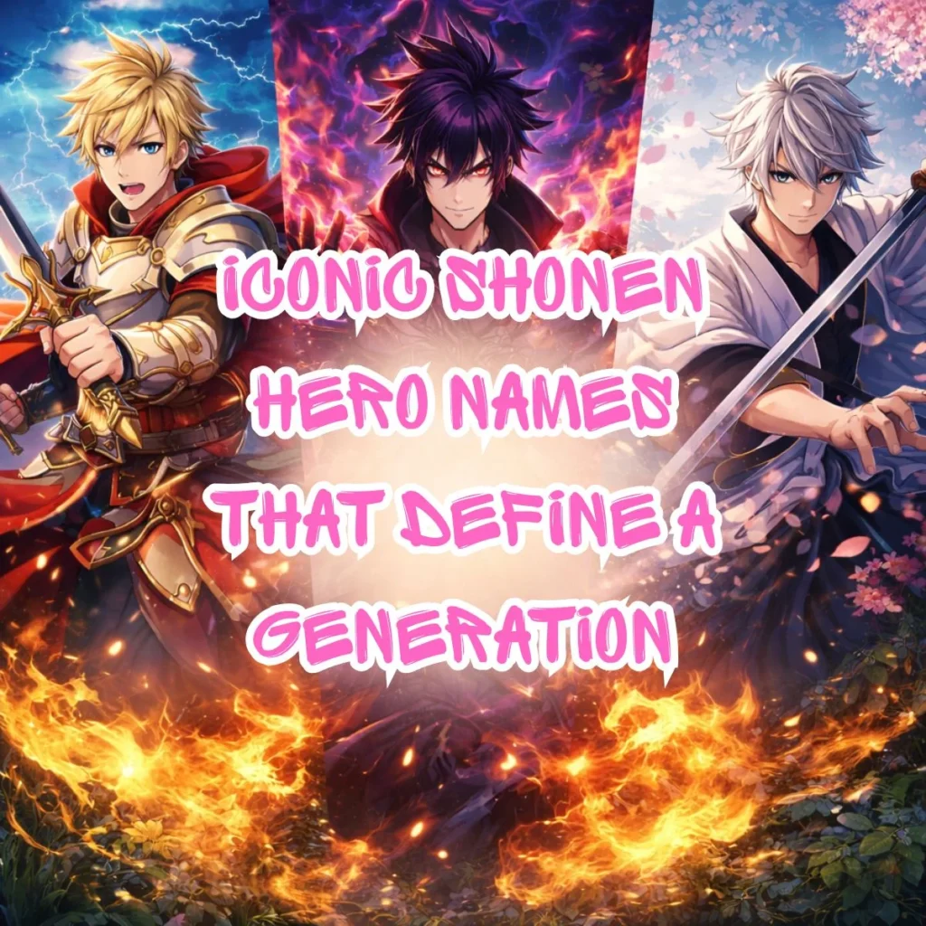 Iconic Shonen Hero Names That Define a Generation