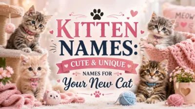 Kitten Names: Cute & Unique Names for Your New Cat