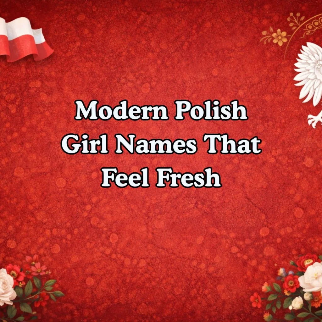 Modern Polish Girl Names That Feel Fresh