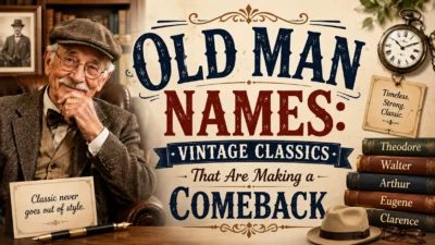 Old Man Names Vintage Classics That Are Making a Comeback
