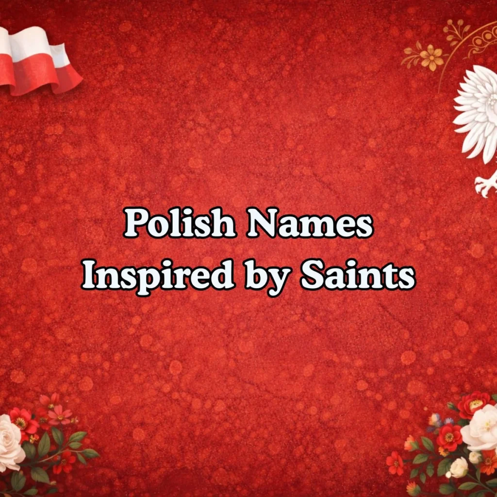 Polish Names Inspired by Saints