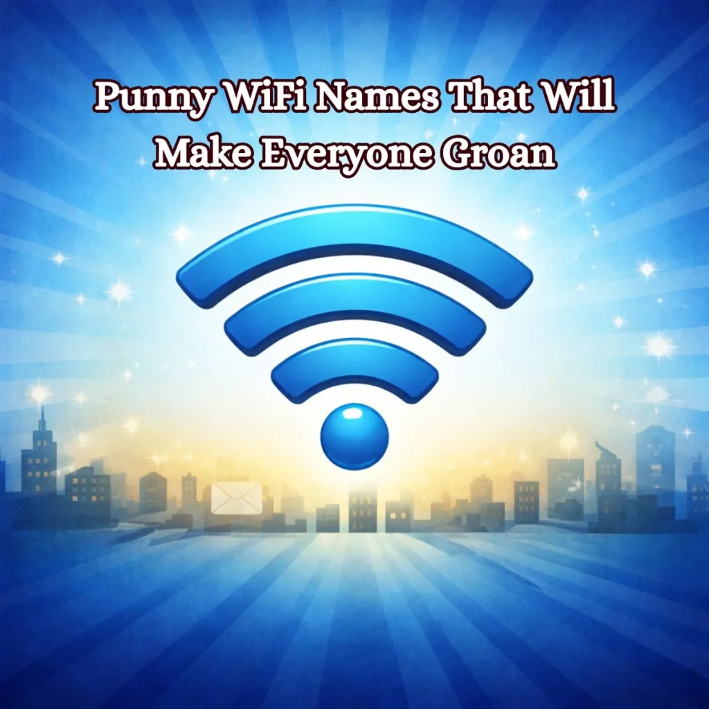 Punny WiFi Names That Will Make Everyone Groan