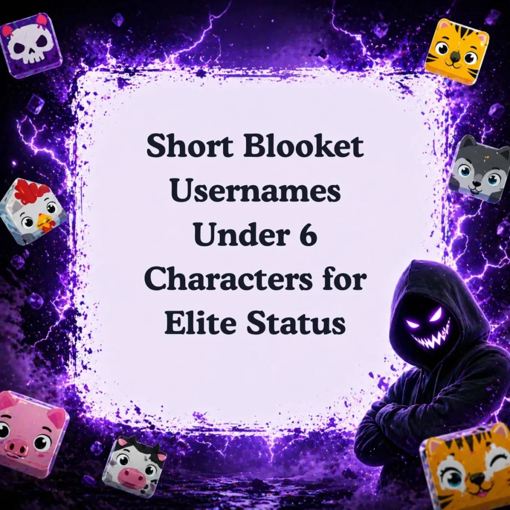 Short Blooket Usernames Under 6 Characters for Elite Status