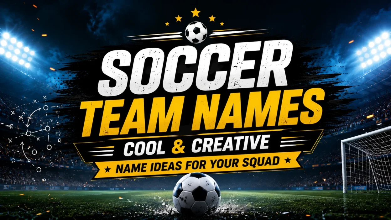 Soccer Team Names Cool & Creative Name Ideas for Your Squad