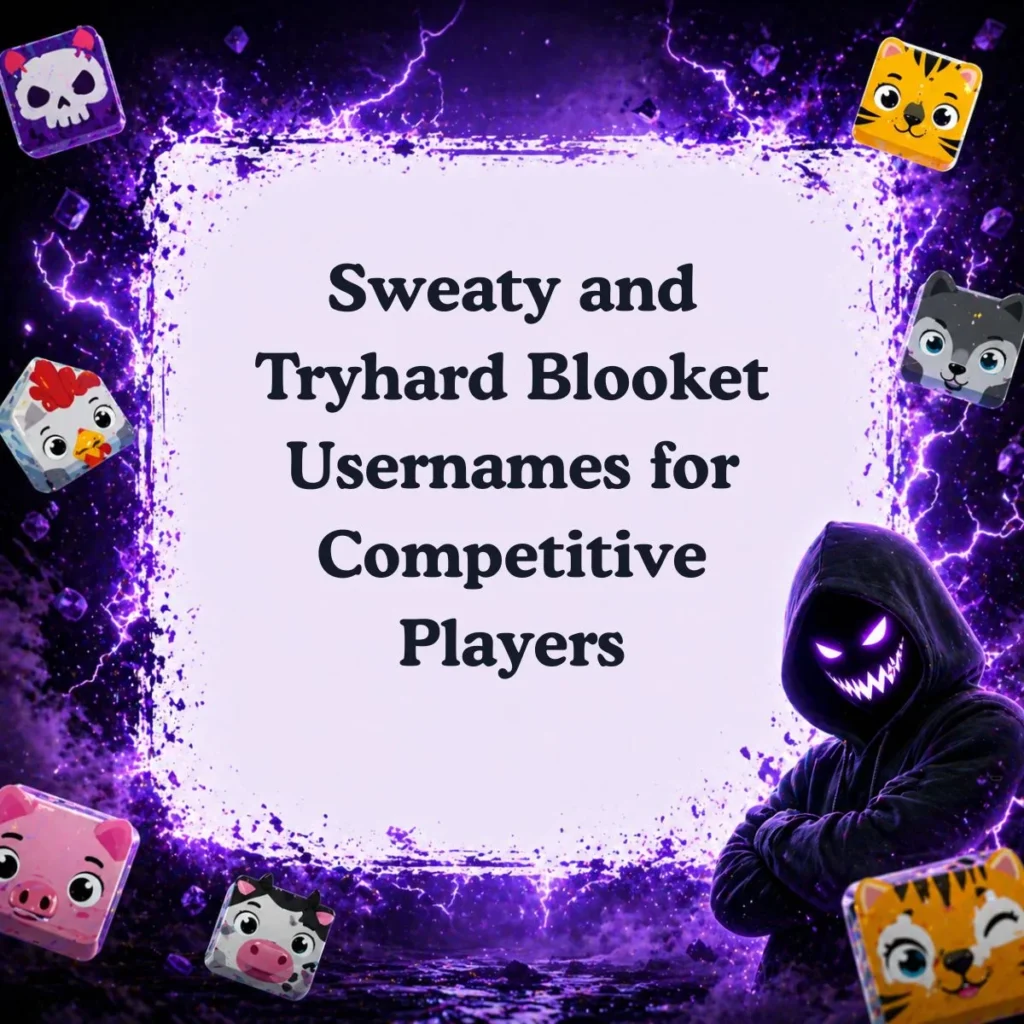 Sweaty and Tryhard Blooket Usernames for Competitive Players