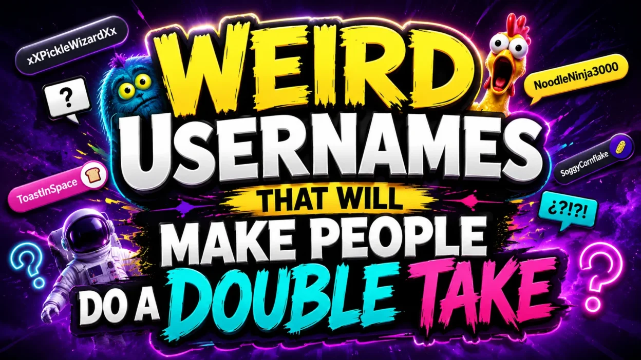 Weird Usernames That Will Make People Do a Double Take