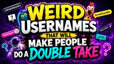 Weird Usernames That Will Make People Do a Double Take