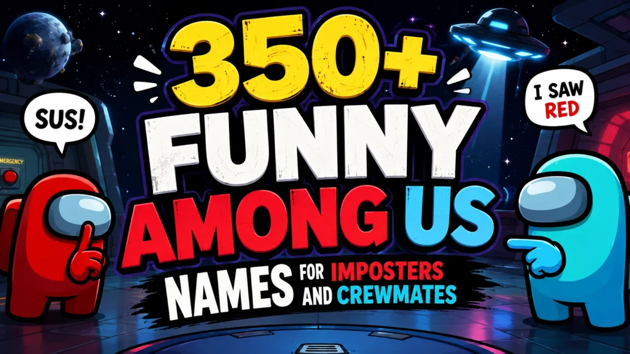 350+ Funny Among Us Names for Imposters and Crewmates