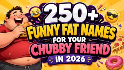 250+ Funny Fat Names for Your Chubby Friend in 2026
